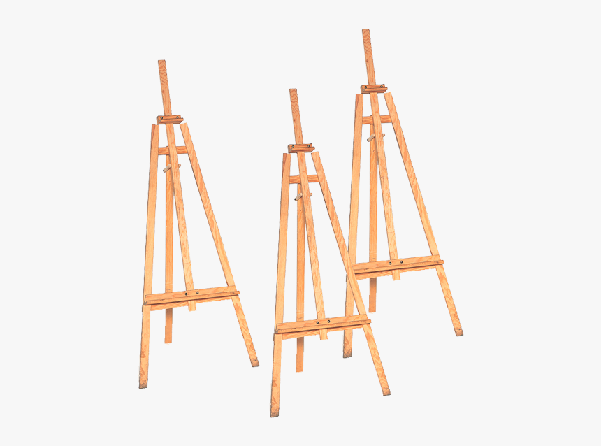 Caballetes De Madera Para Alquiler - Atriles Para Cuadros, HD Png Download