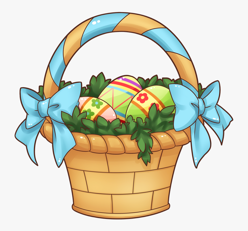 Clip Art Graphic Transparent Library Techflourish - Easter Basket Clipart Public Domain, HD Png Download