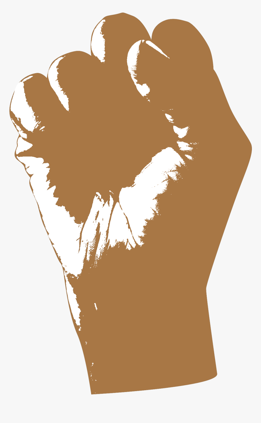 Transparent Hand Fist Png - Symbol Nelson Mandela Hand, Png Download