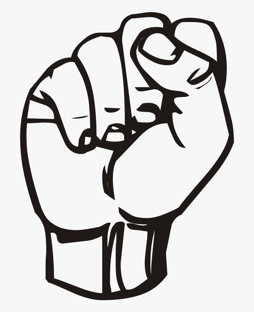 Sign Language S, Fist, HD Png Download