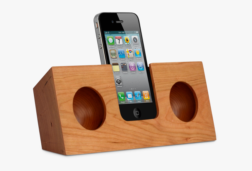 Wooden Iphone Passive Amplifier, HD Png Download