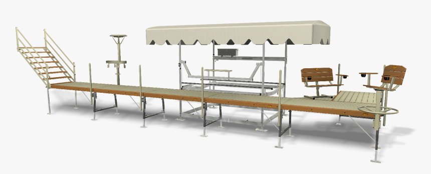 Shorestation Boat Lift And Dock System Options - Table, HD Png Download