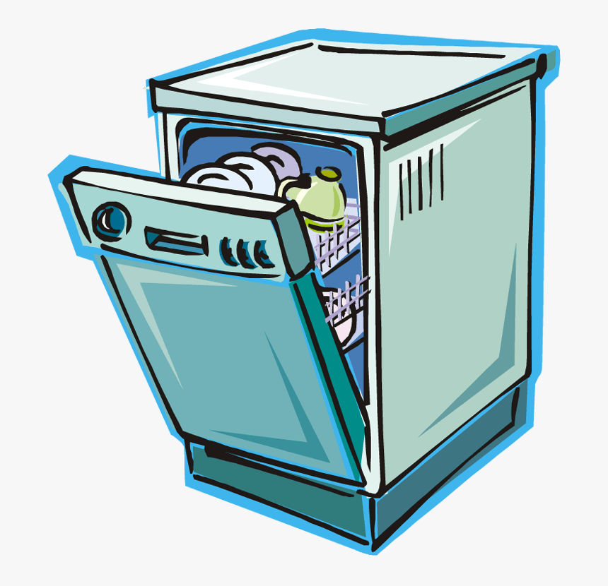 Transparent Dirty Dishes Png - Clipart Dishwasher, Png Download