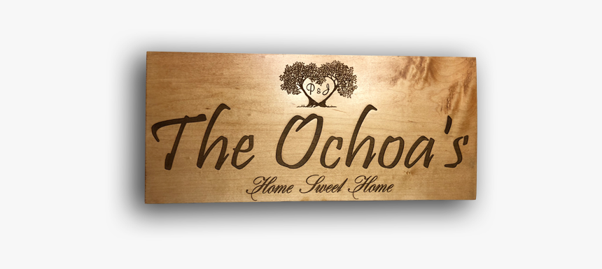 Laser Image Custom Wood Plaques - Label, HD Png Download