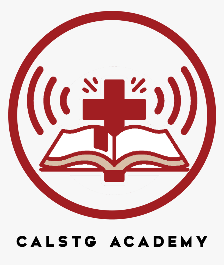 Logo Calstgacademy Podcast With Text Red Version, HD Png Download