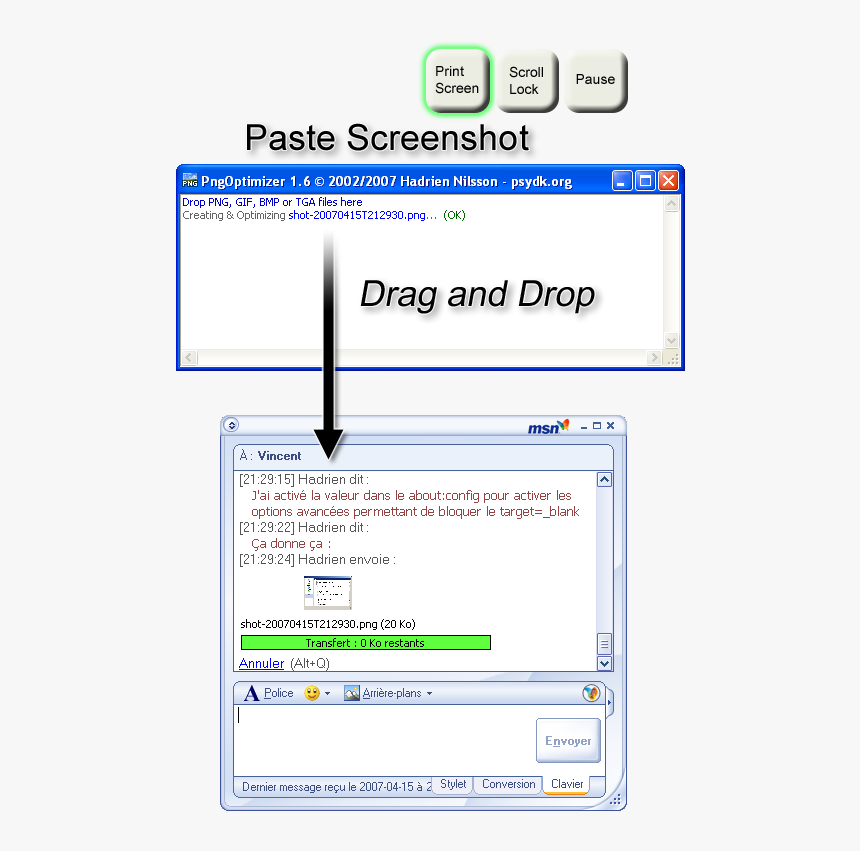 Msn Messenger, HD Png Download