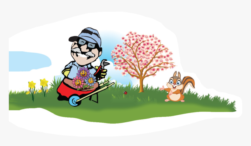 Cute Squirrel Cartoon, HD Png Download