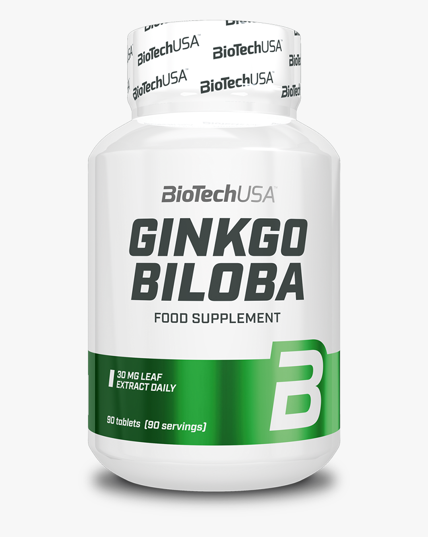Biotechusa Ginkgo Biloba 90 Tablets, HD Png Download