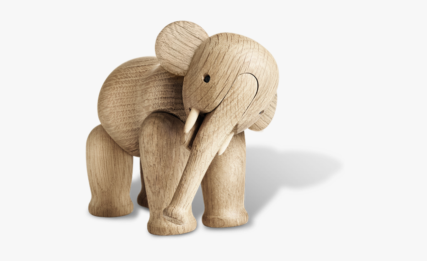Elephant Small Oak - Kay Bojesen Elefant, HD Png Download