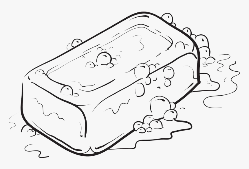 Soapbar Clipart Svg Free Download Soap Bar Drawing - Soap Clipart Black