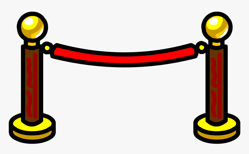 Club Penguin Rewritten Wiki - Club Penguin Velvet Rope, HD Png Download