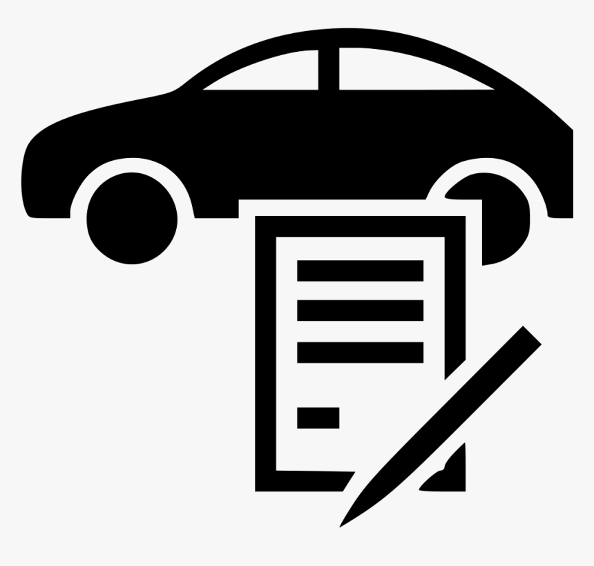 Car Sale Contract Svg Png Icon Free Download Clipart - Car And Contract Icon, Transparent Png