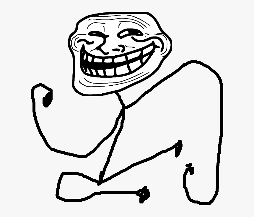 Troll Face Arabic, HD Png Download
