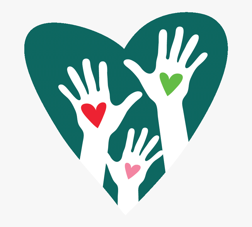 Hand With Heart Clipart, HD Png Download