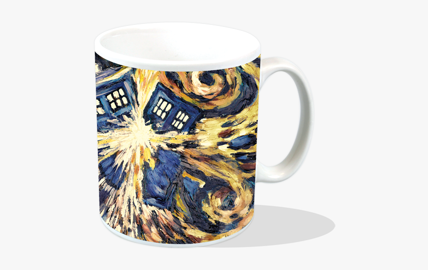 Van Gogh Exploding Tardis, HD Png Download , Transparent Png Image ...