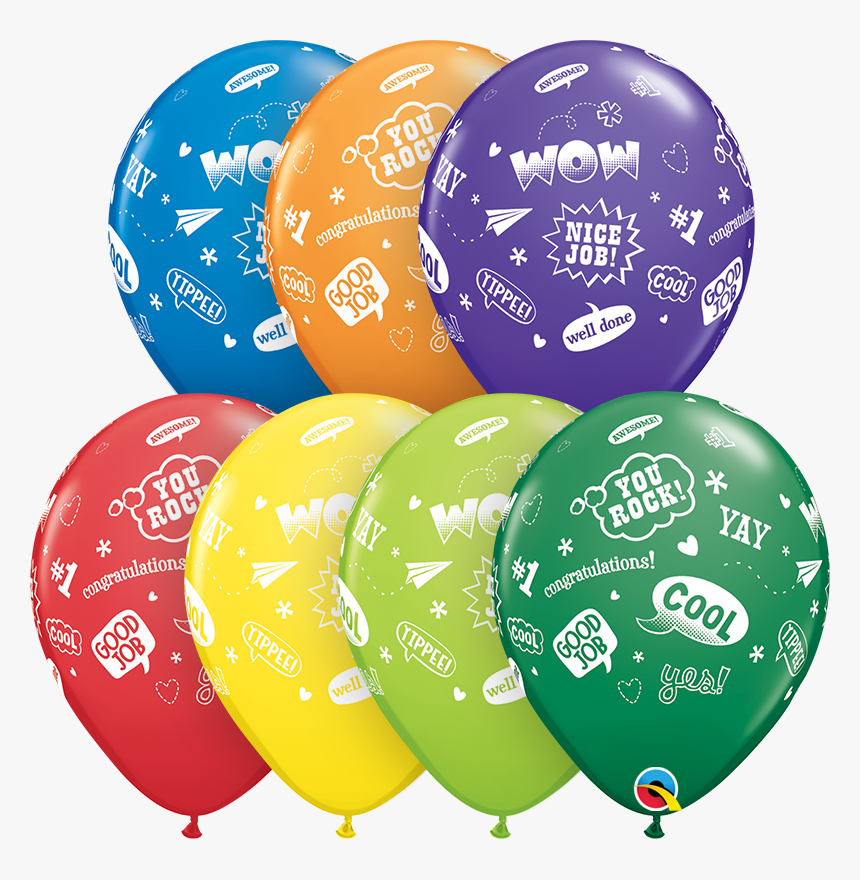 Messages On Balloons, HD Png Download