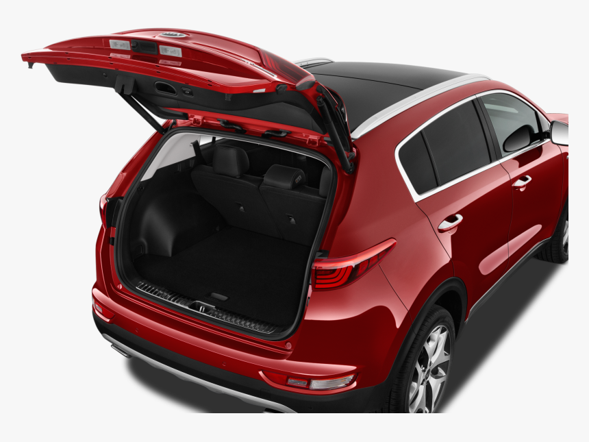 Kia Png Image - Kia Sportage 2017 Trunk, Transparent Png