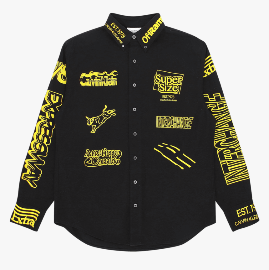 Calvin Klein Est - Shirt Calvin Klein Embroidered Est 1978, HD Png Download