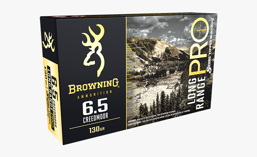 Browning 6.5 Creedmoor Ammo, HD Png Download