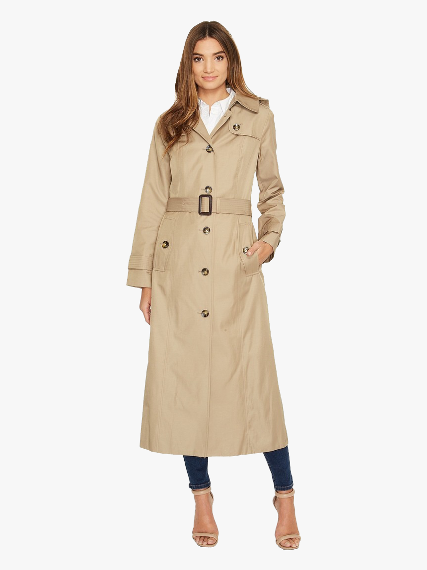 Trench Coat Png Free Background - Overcoat, Transparent Png
