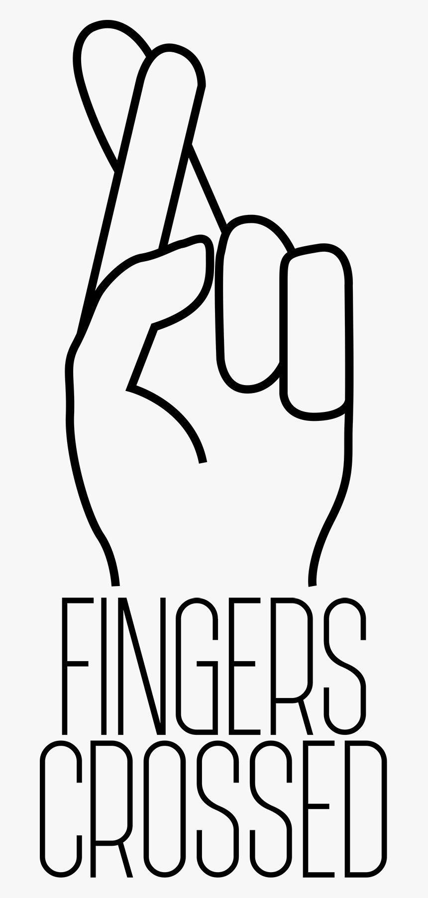 Fingers Crossed Cafe, HD Png Download