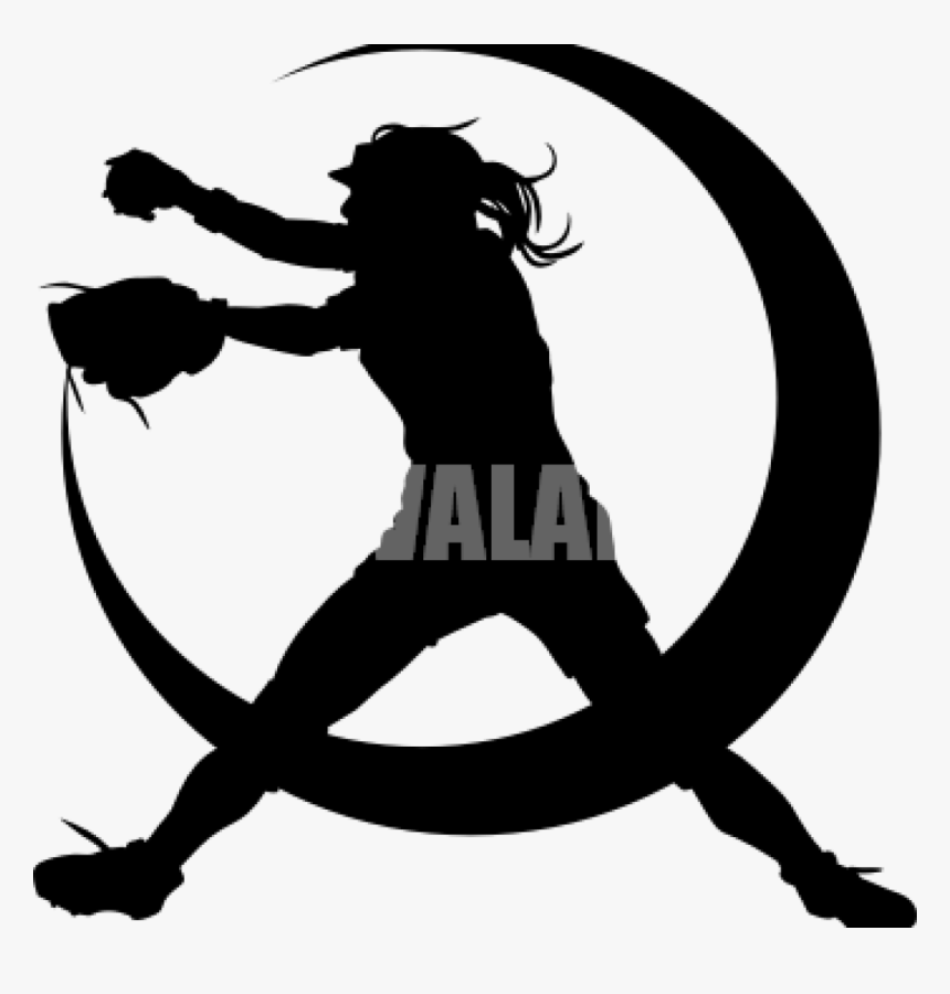 Transparent Softball Clip Art - Fastpitch Softball, HD Png Download