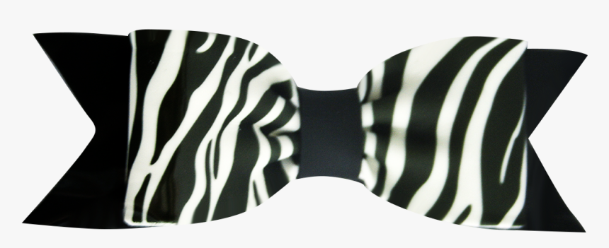 Zebra Bow Tie Png, Transparent Png