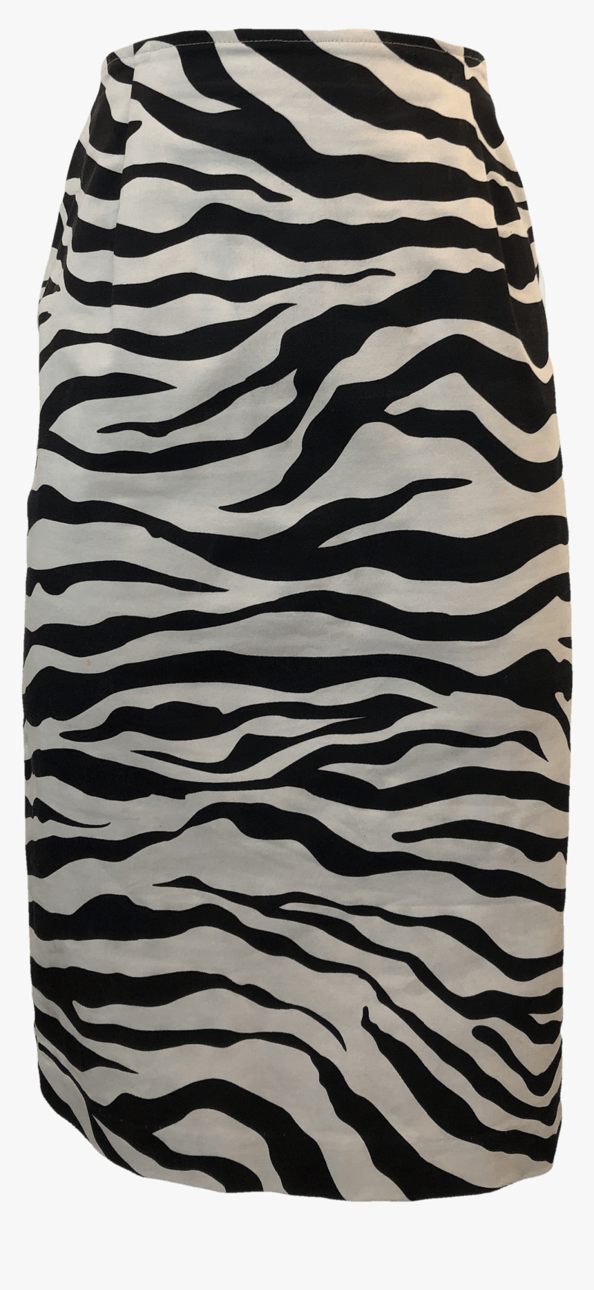 90 S Zebra Print Pencil Skirt By Harris Wallace New - Mobile Phone, HD Png Download