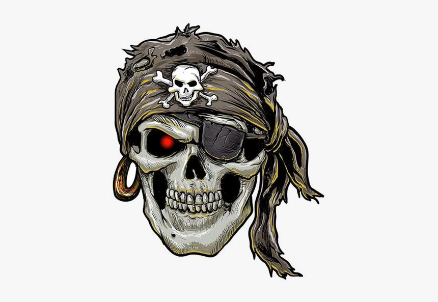 Skull Pirates Stickers, HD Png Download