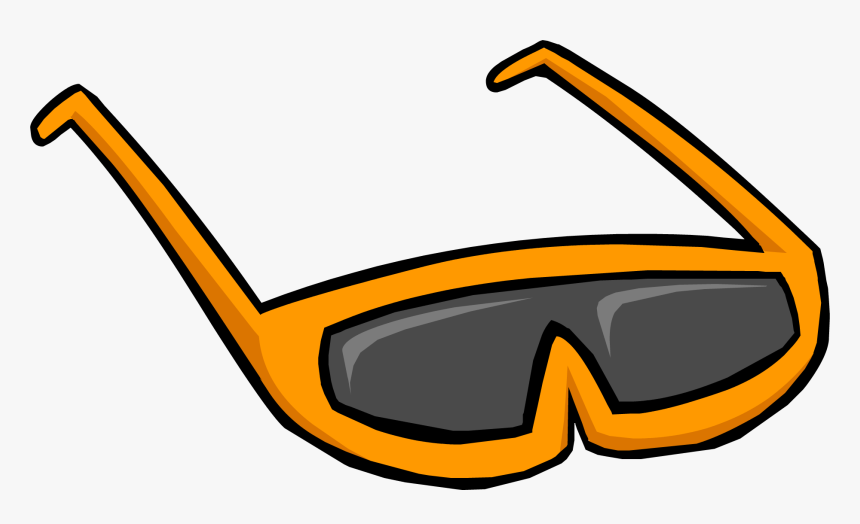 Transparent Emoji Sunglasses Png - Gold Sunglasses Club Penguin, Png Download