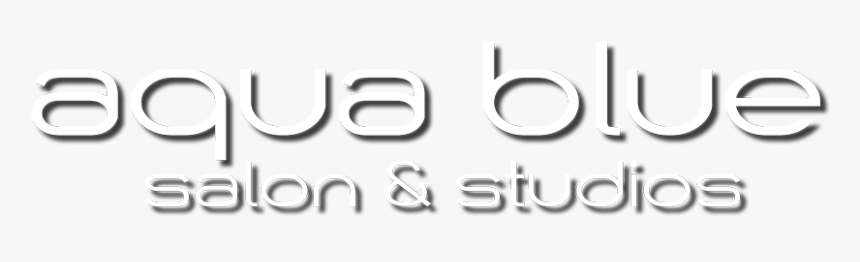 Aqua Blue Salon Logo - Graphics, HD Png Download