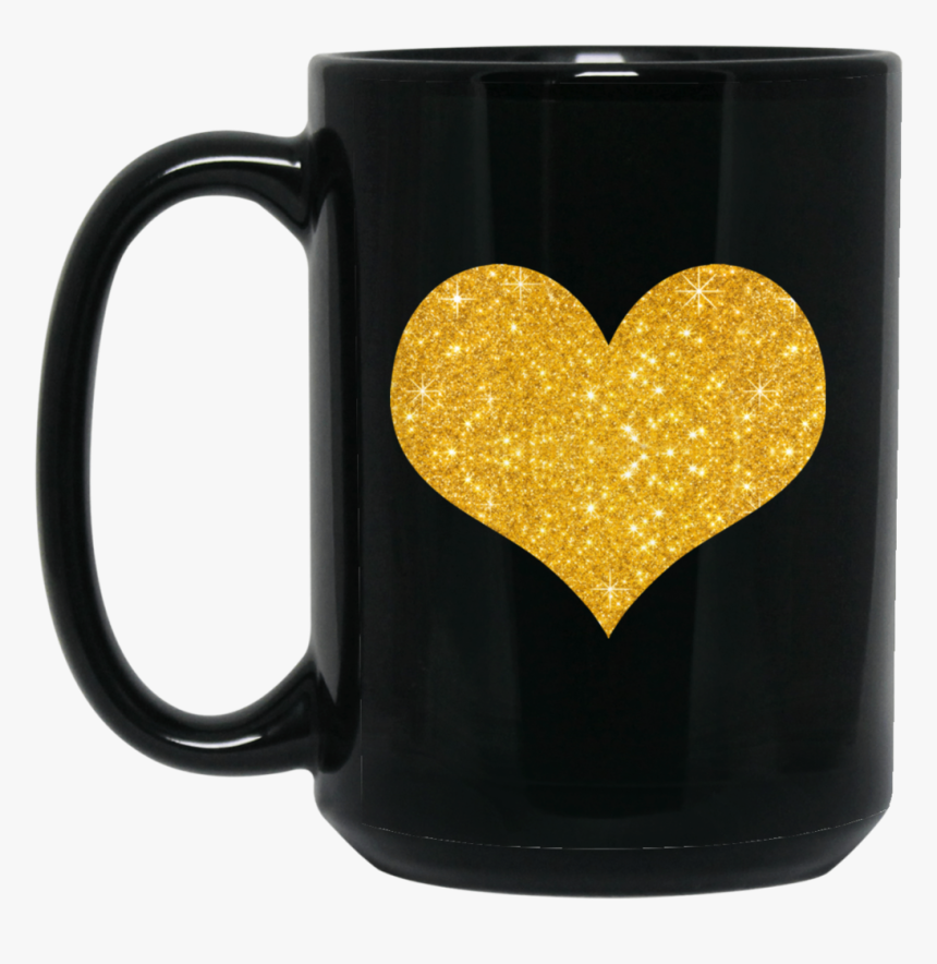 Gold Glitter Heart For Valentine S Day Mugs Bm11oz - Mother Of Cats Game Of Thrones Mug, HD Png Download