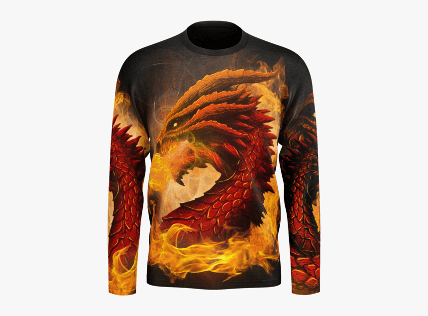 Long-sleeved T-shirt, HD Png Download