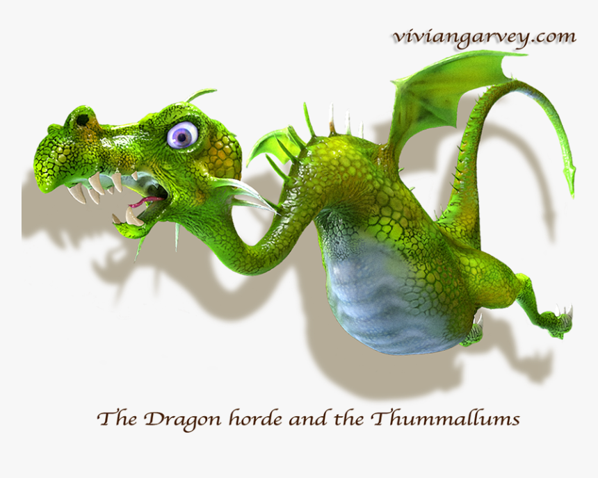 The Dragon Horde And The Thummallums,  An Exciteing - Illustration, HD Png Download