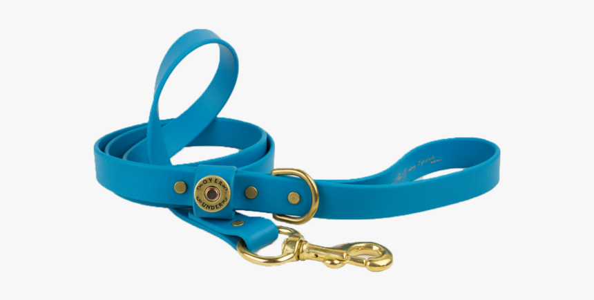 Water Dog Leash Aqua Blue - Belt, HD Png Download