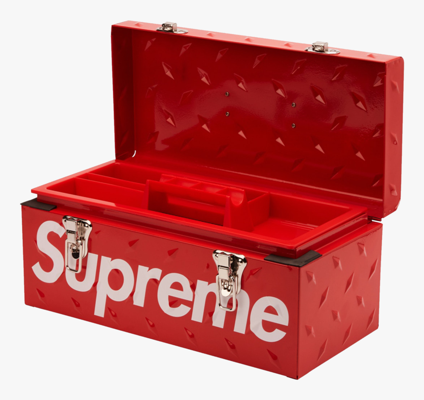 Supreme Diamond Plate Tool Box, HD Png Download