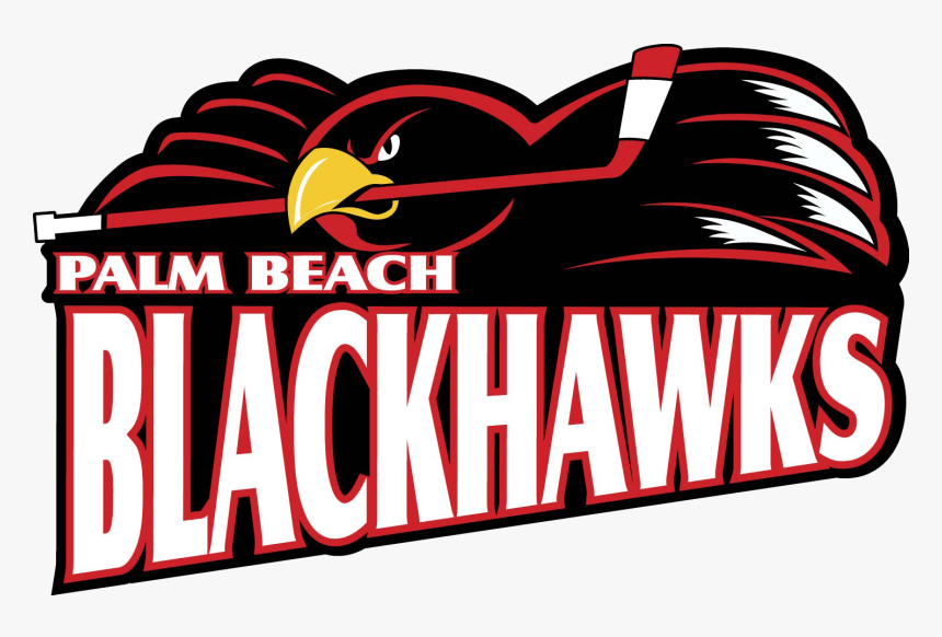 Palm Beach Blackhawks Red, Fl - Palm Beach Blackhawks, HD Png Download
