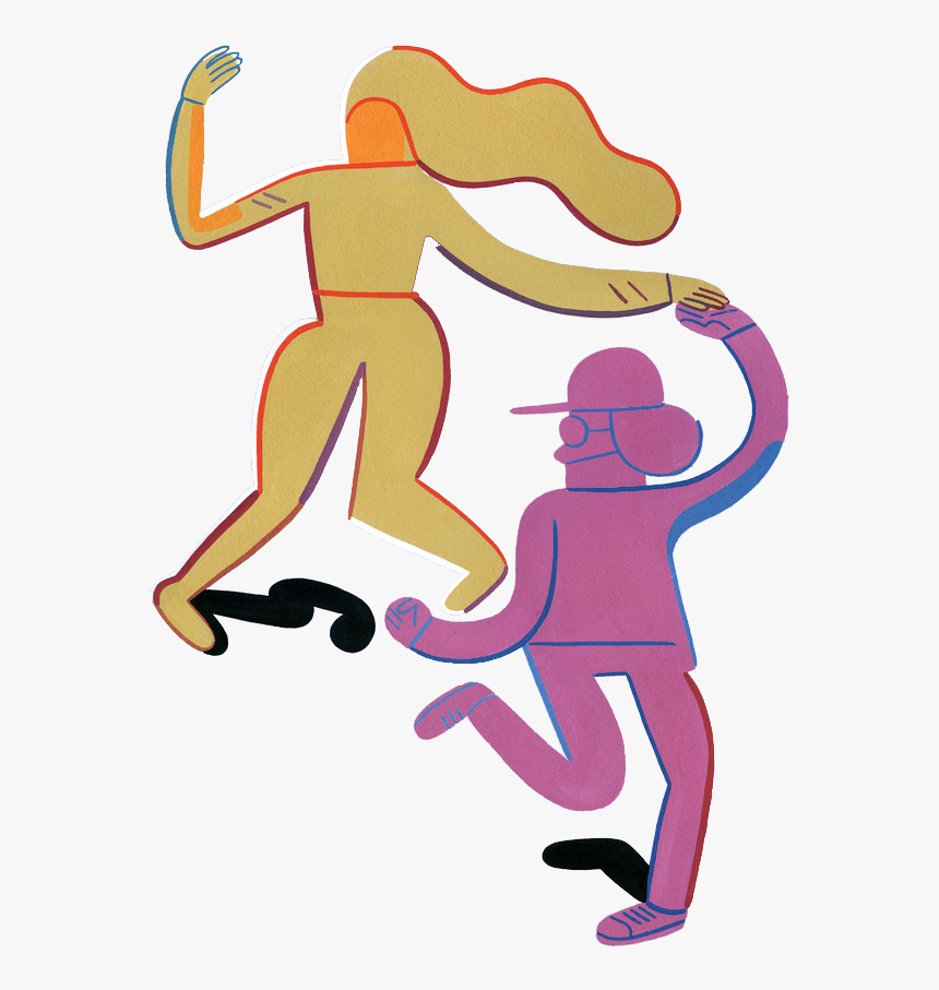 Couple Dancing - Illustration, HD Png Download