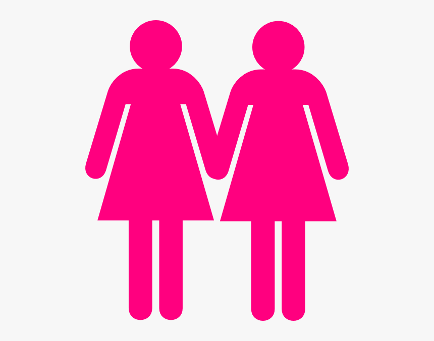 Girl Stick Svg Clip Arts - Toilet Boy And Girl Logo, HD Png Download