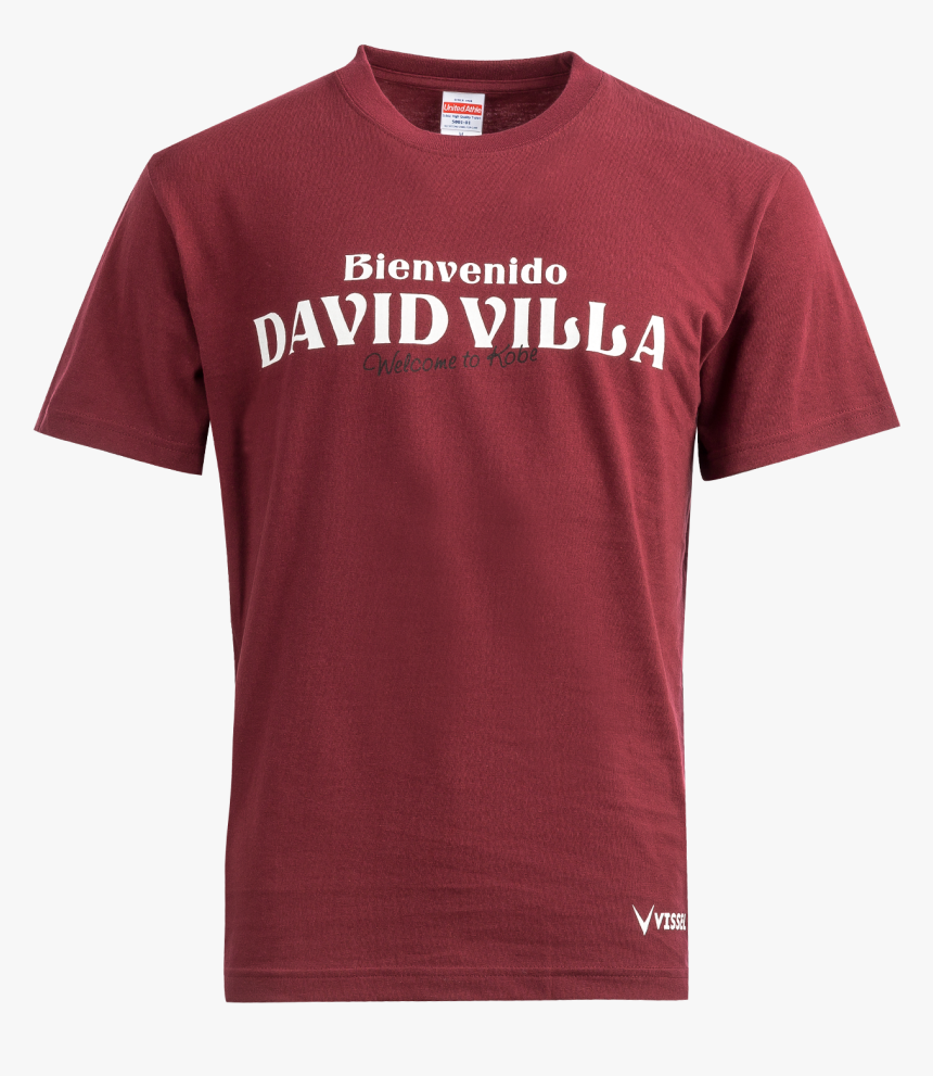 Vissel Kobe Bienvenido David Villa T-shirt - Active Shirt, HD Png Download