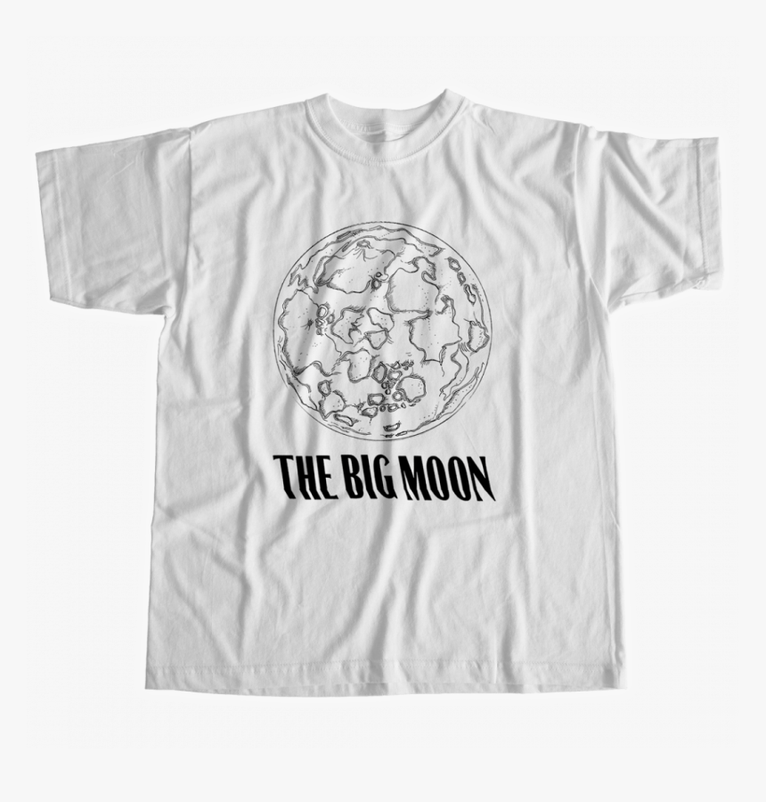The Big Moon White Tee - Cause And Effect Keane, HD Png Download