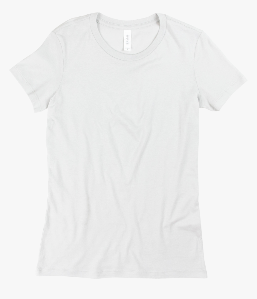 White - Bella - Active Shirt, HD Png Download