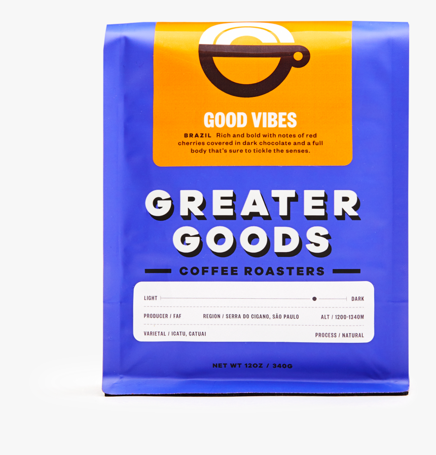 Greater Goods Coffee Roasting Co., HD Png Download