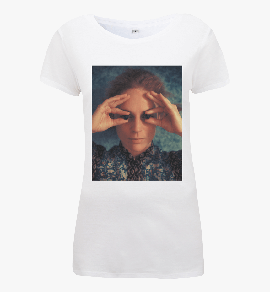 Glass Eyes Ladies White Tee - Active Shirt, HD Png Download