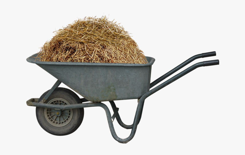 Hay Cart 651 Kb - Wheel Barrow Png, Transparent Png