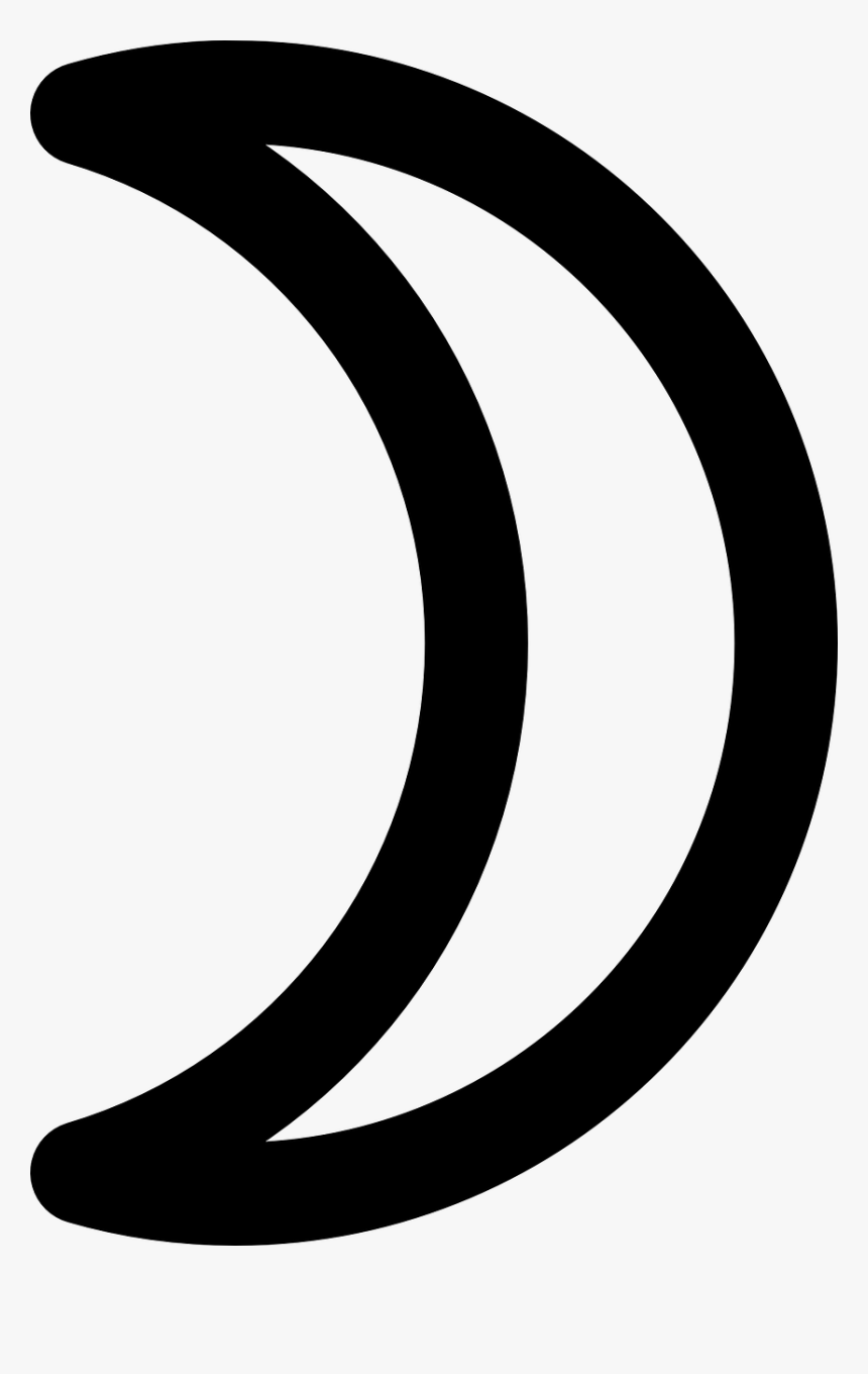 Crescent Moon Clipart, HD Png Download