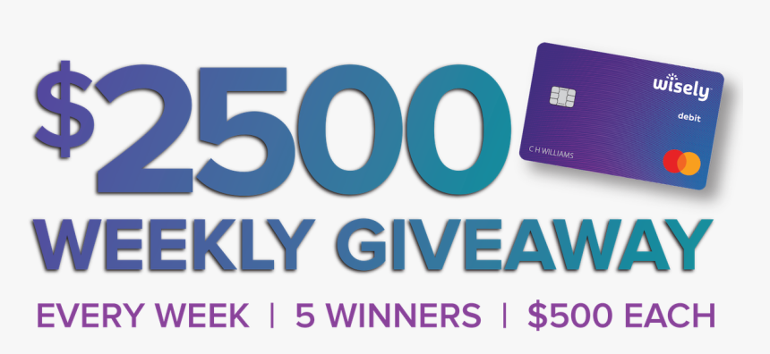 Wisely Direct $2500 Sweepstakes - Printing, HD Png Download