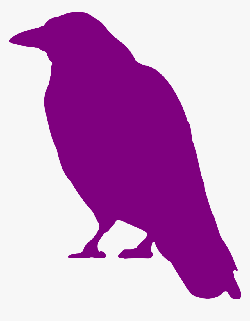 Crow Silhouette, HD Png Download