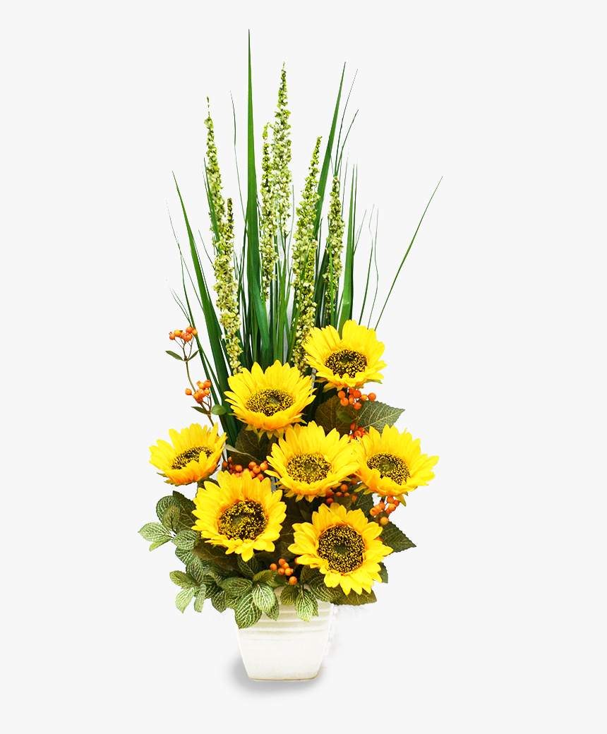 Flower Arrangement For Sunflower, HD Png Download