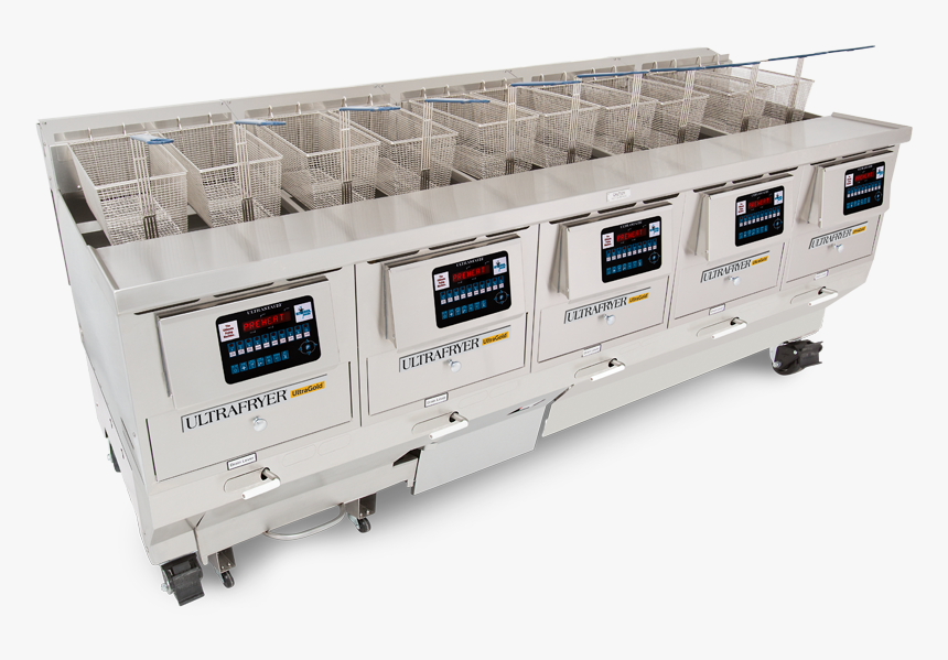 Ultragold E20-18 Five Vat Commercial Electric Deep - Best Commercial Deep Fryer, HD Png Download